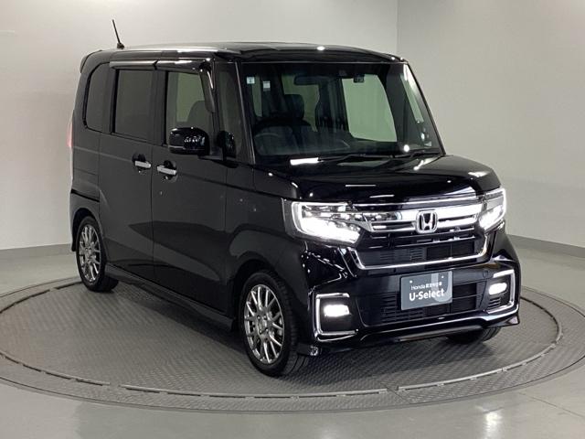 N-BOXカスタム Lターボ 純正メモリーナビ リア席モニター ETC 地デジチューナー 衝突軽減ブレーキサポート LEDヘッドライ アイドリングS ターボエンジン PS カーテンエアバック シートヒータ エアバック USB PW(7枚目)