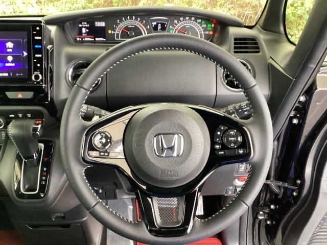 N-BOXカスタム Lターボ 純正メモリーナビ リア席モニター ETC 地デジチューナー 衝突軽減ブレーキサポート LEDヘッドライ アイドリングS ターボエンジン PS カーテンエアバック シートヒータ エアバック USB PW(15枚目)