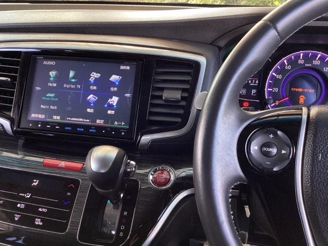 ホンダ純正メモリーナビ搭載ですので、遠距離へのお出かけもお任せ下さい。