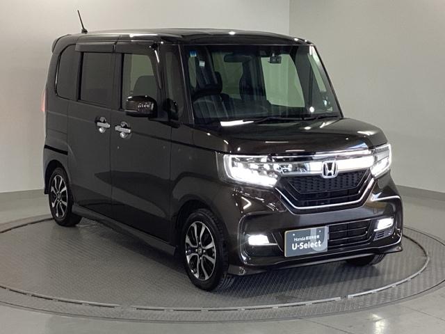 N-BOXカスタム G・Lホンダセンシング 純正メモリーナビ シートヒーター ETC 地デジTV 整備記録簿 助手席エアバッグ キーレス シートH アイドリングST セキュリティーアラーム スマ-トキ- リアカメラ ナビTV 前車追従機能(7枚目)