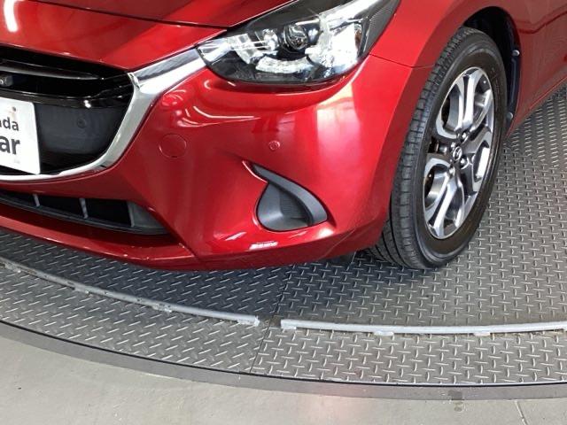 デミオ １５ＳツーリングＬパッケージ　ナビ　フルセグ　全周囲カメラ　アドバンストキー　ＵＳＢ入力　ＬＥＤヘッドライト　前席シートヒーター　オートエアコン　バックカメラ　ＥＴＣ　マルチビューカメラ　地デジ　ＤＳＣ　ＤＶＤ再生　ＳＣＢＳ（28枚目）