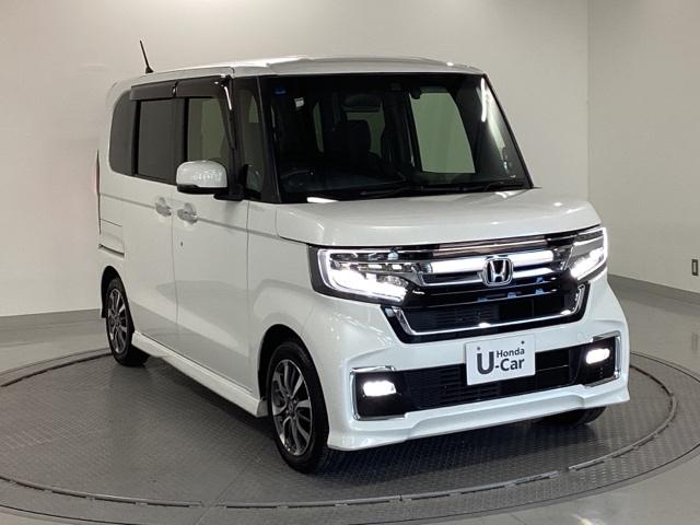 Ｎ－ＢＯＸカスタム Ｌ　メモリーナビ　ドラレコ　リアカメラ　Ｐソナー　サイドエアバッグ　ナビＴＶ　Ａストップ　シートヒータ　ベンチシート　点検記録簿　キーフリーシステム　ＬＥＤライト　クルーズコントロール　ＡＣ　スマキー（8枚目）