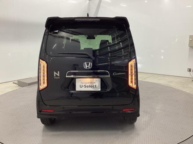 Ｎ－ＷＧＮカスタム Ｌ・ターボ　メモリーナビ　リアカメラ　フルセグ　衝突被害軽減装置　ＬＥＤランプ　クリアランスソナー　Ｂカメ　サイドエアバック　前席シートヒーター　イモビ　スマートキー・プッシュスタート　キーフリー　横滑り防止（9枚目）