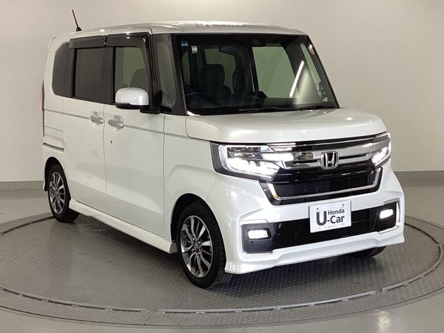 Ｎ－ＢＯＸカスタム Ｌ　純正ナビ　フルセグ　リアカメラ　Ｐソナー　サイドエアバッグ　ナビＴＶ　Ａストップ　シートヒータ　ベンチシート　キーフリーシステム　ＬＥＤライト　クルーズコントロール　ＡＣ　ＤＶＤ視聴可能　スマキー（7枚目）