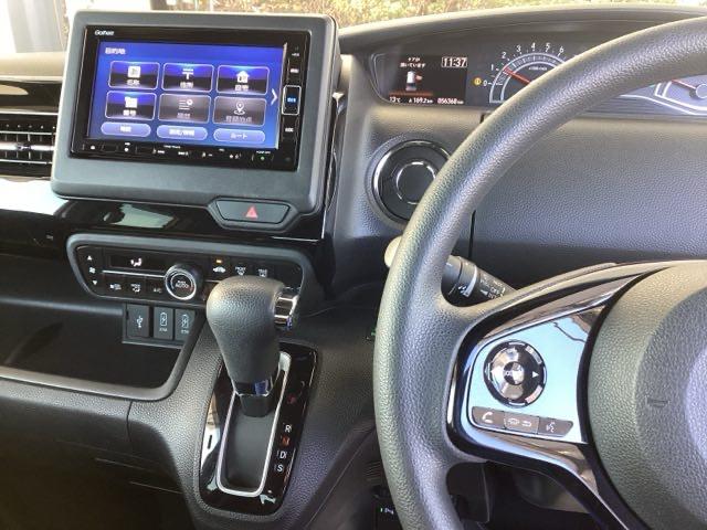 N-BOX G・EX 純正ナビ フルセグ リアカメラ ドライブレコーダー DVD再生 誤発進抑制 LEDライト オートクルーズコントロール ETC Bカメラ 盗難防止装置 スマートキー シートヒーター オートエアコン(2枚目)