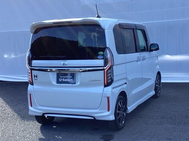 N-BOXカスタム G・Lホンダセンシング メモリーナビ ドラレコ ETC リアカメラ ドライブレコーダー付 ベンチS パワーウインドー 記録簿有 Bモニタ 横滑防止 スマートキープッシュスタート フルセグ地デジTV 運転席エアバッグ クルコン(9枚目)