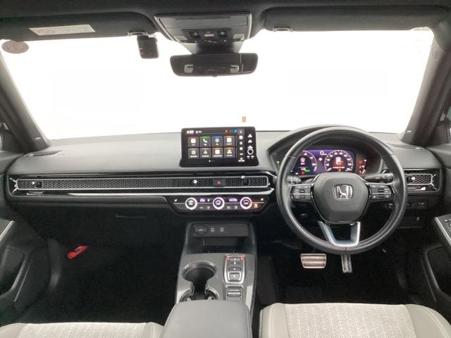 シビック ｅ：ＨＥＶＥＸ　試乗車　メモリーナビ　ドラレコ　ＥＴＣ　クルコン　シ－トヒ－タ－　衝突軽減ブレーキ　ＡＢＳ　ＬＥＤヘッドランプ　サイドカーテンエアバック　サンルーフ　Ｂカメ　ドライブレコーダー　アイドリングストップ（2枚目）