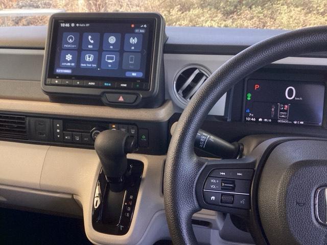 Ｎ－ＢＯＸ ベースグレード　純正ナビ　フルセグ　リアカメラ　アイスト　セキュリティアラーム　地デジＴＶ　誤発信抑制機能　キーレスエントリー　前席シートヒーター　ＵＳＢポート　バックカメラ付　スマートキ　運転席エアバッグ　ナビＴＶ（2枚目）