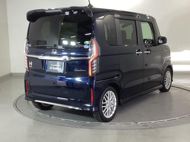 Ｎ－ＢＯＸカスタム ＥＸターボ　純正ナビ　スーパースライドシート　アイドルＳＴＯＰ　ソナー　衝突被害軽減装置　ＤＶＤ　サイドエアバック　横滑り防止装置　ＬＥＤランプ　ＡＢＳ　ＵＳＢ　地デジ　エアバッグ　盗難防止装置　オートエアコン（8枚目）