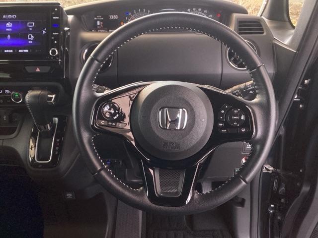 Ｎ－ＢＯＸカスタム ＥＸターボ　純正ナビ　スーパースライドシート　アイドルＳＴＯＰ　ソナー　衝突被害軽減装置　ＤＶＤ　サイドエアバック　横滑り防止装置　ＬＥＤランプ　ＡＢＳ　ＵＳＢ　地デジ　エアバッグ　盗難防止装置　オートエアコン（18枚目）