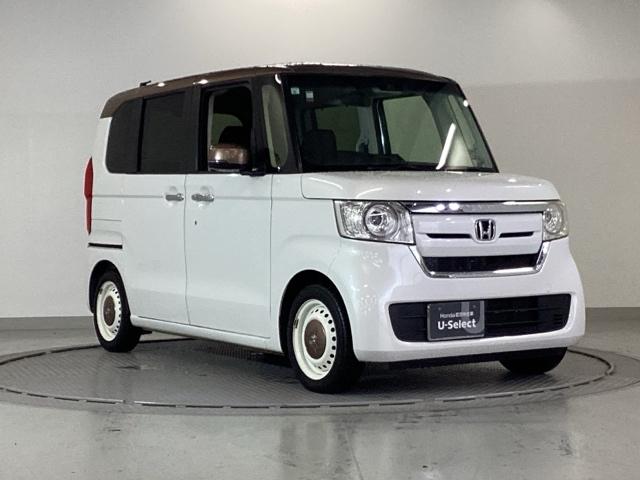 Ｎ－ＢＯＸ Ｇ・Ｌホンダセンシングカッパーブラウンスタイル　ドラレコ　ナビ　Ｒカメラ　後席モニター　両側Ｐスライドドア　盗難防止装置　記録簿　ＶＳＡ　クルコン　ＬＥＤ　ＤＶＤ　ベンチシート　サイドカーテンエアバック　キーフリー　地デジＴＶ　ＡＢＳ　パワステ（7枚目）