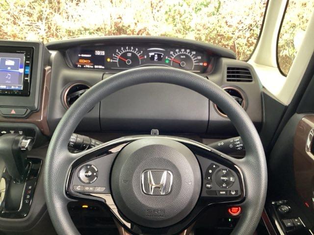 Ｎ－ＢＯＸ Ｇ・Ｌホンダセンシングカッパーブラウンスタイル　ドラレコ　ナビ　Ｒカメラ　後席モニター　両側Ｐスライドドア　盗難防止装置　記録簿　ＶＳＡ　クルコン　ＬＥＤ　ＤＶＤ　ベンチシート　サイドカーテンエアバック　キーフリー　地デジＴＶ　ＡＢＳ　パワステ（20枚目）