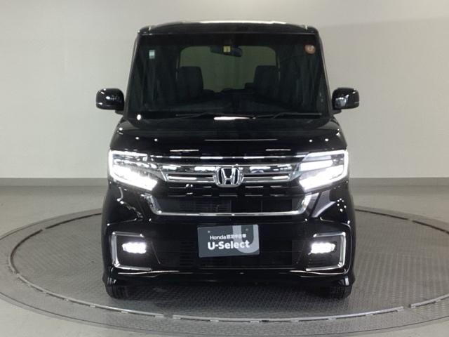 N-BOXカスタム L 純正ナビ フルセグ リアカメラ 両席エアバック Bモニタ ブレーキサポート セキュリティー LEDランプ キーレスエントリー SRS 横滑り防止機能 片側電動両側スライドドア DVD再生機能 PW(6枚目)