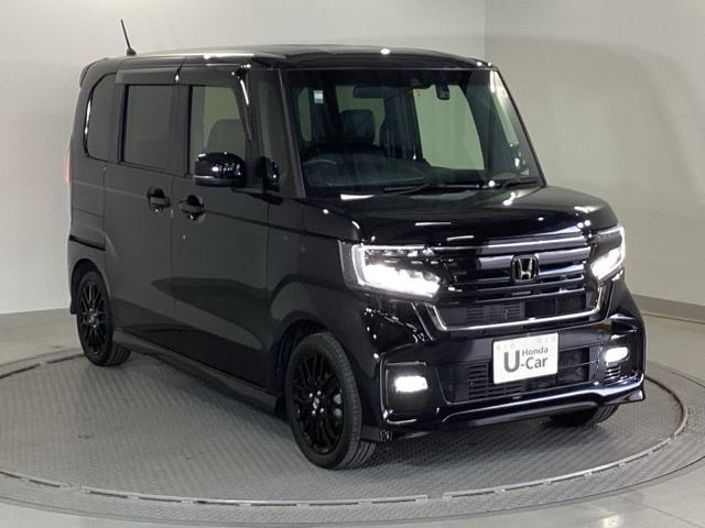 Ｎ－ＢＯＸカスタム Ｌターボスタイル＋ブラック　純正メモリーナビ　ドラレコ　リアカメラ　左右電動スライドドア　シートＨ　ＤＶＤ再生可　オートクルーズ　記録簿　地デジチューナー　エアバッグ　スマートキ－　サイドエアバッグ　リヤカメラ　ベンチシート（7枚目）