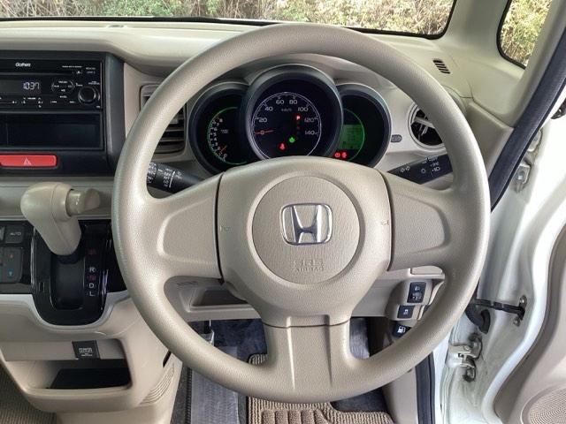 N-BOX C 純正CDチューナー オートエアコン スマキー アイドリングS パワステ パワーウィンドウ Wエアバック 両側スライドドア ESC ベンチシート ABS キーレス エアバック セキュリティーアラーム(13枚目)