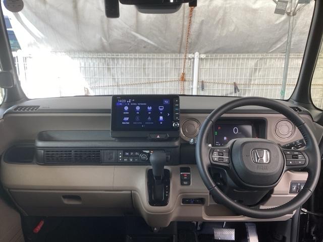 N-BOXジョイ ターボ 純正ナビ フルセグ モノトーン サイドエアバック 盗難防止 USB 衝突軽減システム ベンチシート Dレコ パワーステアリング サイドカメラ ターボエンジン ABS 横滑り防止装置 スマートキー(3枚目)