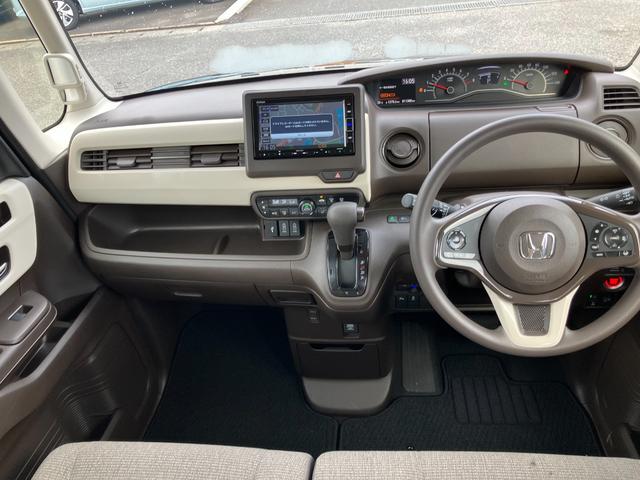 N-BOX L Gathersメモリーナビ(VXM-214VFi) ETC 前後ドラレコ 運転席・助手席シートバックテーブル 運転席・助手席シートヒーター(3枚目)