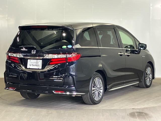 オデッセイハイブリッド ハイブリッドアブソルート・EXホンダセンシング Gathersメモリーナビ(VXM-197VFNi) マルチビューカメラ+スマートパーキングアシスト ブラインドスポットインフォメーション 3ゾーンコントロールエアコン(9枚目)