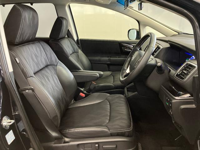 オデッセイハイブリッド ハイブリッドアブソルート・EXホンダセンシング Gathersメモリーナビ(VXM-197VFNi) マルチビューカメラ+スマートパーキングアシスト ブラインドスポットインフォメーション 3ゾーンコントロールエアコン(14枚目)