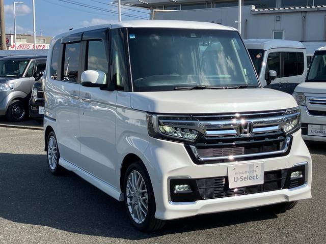 N-BOXカスタム Lターボ Gathersナビ(VXM-234VFi) ETC 社外前後方ドラレコ 両側電動スライドドア オートリトラミラー(10枚目)