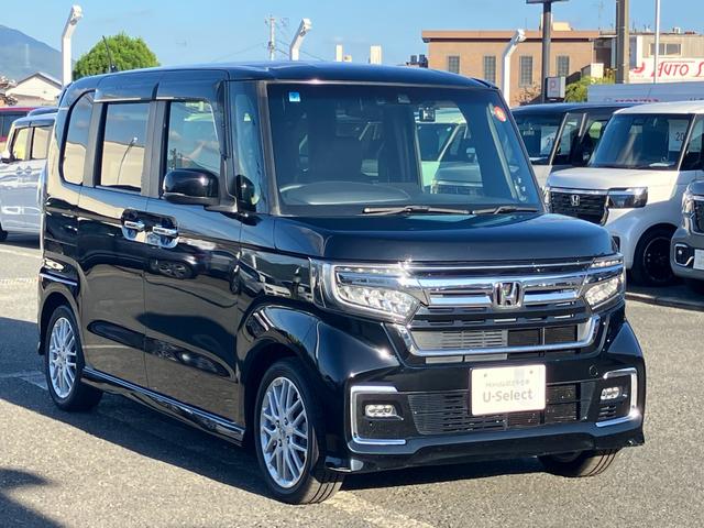 Ｎ－ＢＯＸカスタム Ｌターボ　Ｇａｔｈｅｒｓメモリーナビ（ＶＸＵ－２２７ＮＢｉ）　前後ドラレコ　ＥＴＣ　オートリトラミラー　両側電動スライドドア　運転席＆助手席シートヒーター（10枚目）