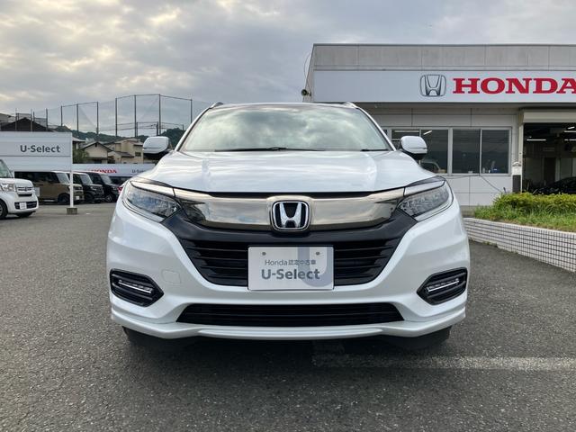 ヴェゼル ハイブリッドＺ・ホンダセンシング　Ｇａｔｈｅｒｓメモリーナビ（ＶＸＭ－１９４ＶＦｉ）　バックカメラ　ＥＴＣ　前ドラレコ　ＬＥＤヘッドライト　ＬＥＤフォグライト　運転席／助手席シートヒーター　衝突軽減ブレーキ　誤発進抑制機能（6枚目）