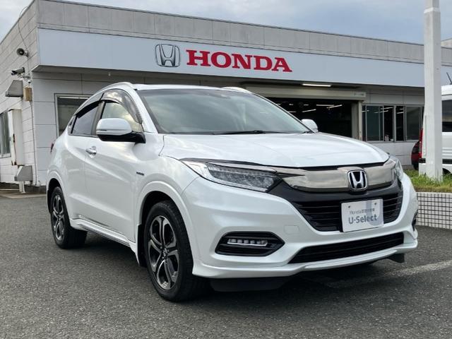 ヴェゼル ハイブリッドＺ・ホンダセンシング　Ｇａｔｈｅｒｓメモリーナビ（ＶＸＭ－１９４ＶＦｉ）　バックカメラ　ＥＴＣ　前ドラレコ　ＬＥＤヘッドライト　ＬＥＤフォグライト　運転席／助手席シートヒーター　衝突軽減ブレーキ　誤発進抑制機能（7枚目）