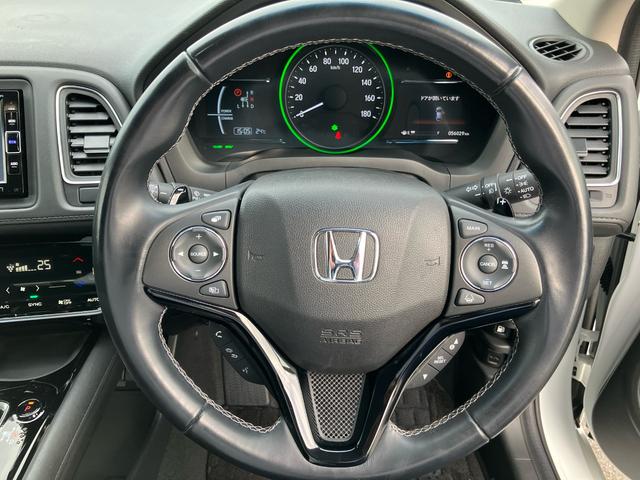 ヴェゼル ハイブリッドＺ・ホンダセンシング　Ｇａｔｈｅｒｓメモリーナビ（ＶＸＭ－１９４ＶＦｉ）　バックカメラ　ＥＴＣ　前ドラレコ　ＬＥＤヘッドライト　ＬＥＤフォグライト　運転席／助手席シートヒーター　衝突軽減ブレーキ　誤発進抑制機能（22枚目）