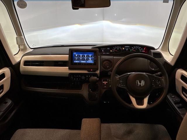 Ｎ－ＢＯＸ Ｌ　Ｇａｔｈｅｒｓメモリーナビ（ＶＸＭ－２３４ＶＦｉ）　バックカメラ　前後ドラレコ　左電動スライドドア　運転席／助手席シートヒーター　シートバックテーブル　衝突軽減ブレーキ　誤発進抑制機能　標識認識機能（3枚目）