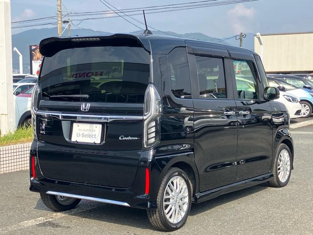 Ｎ－ＢＯＸカスタム Ｌターボ　Ｇａｔｈｅｒｓメモリーナビ（ＶＸＵ－２２７ＮＢｉ）　バックカメラ　前後ドラレコ　ＥＴＣ　両側電動スライドドア　オートリトラミラー　運転席／助手席シートヒーター　運転席／助手席シートバックテーブル（12枚目）