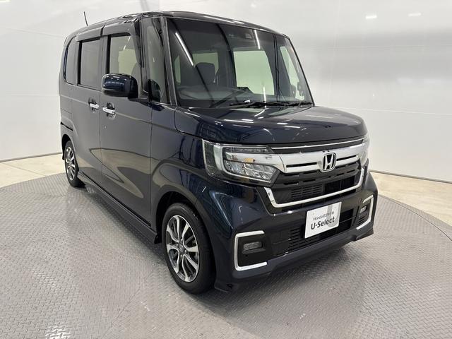 Ｎ－ＢＯＸカスタム Ｌ　オーディオレス　両側電動スライドドア　ＥＴＣ　オートリトラミラー　運転席／助手席シートヒーター　運転席／助手席シートバックテーブル　衝突軽減ブレーキ　誤発進抑制機能　歩行者事故低減ステアリング（6枚目）