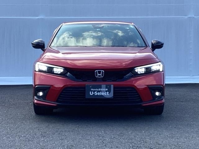 シビック e:HEV メモリーナビ ドラレコ リアカメラ 盗難防止システム クリアランスソナー オートクルーズコントロール 地デジフルセグ 後カメラ USBポート パワーステアリング パワーシート LEDライト エアコン(7枚目)