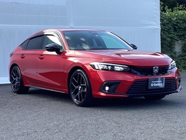 シビック e:HEV メモリーナビ ドラレコ リアカメラ 盗難防止システム クリアランスソナー オートクルーズコントロール 地デジフルセグ 後カメラ USBポート パワーステアリング パワーシート LEDライト エアコン(8枚目)