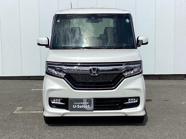N-BOXカスタム G・Lホンダセンシング 地デジTV 整備記録簿 助手席エアバッグ キーレス アイドリングST セキュリティーアラーム スマ-トキ- リアカメラ ナビTV ETC 前車追従機能 サイドエアバッグ DVD(3枚目)