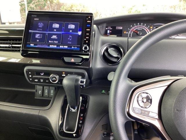 N-BOXカスタム G・Lホンダセンシング 地デジTV 整備記録簿 助手席エアバッグ キーレス アイドリングST セキュリティーアラーム スマ-トキ- リアカメラ ナビTV ETC 前車追従機能 サイドエアバッグ DVD(14枚目)