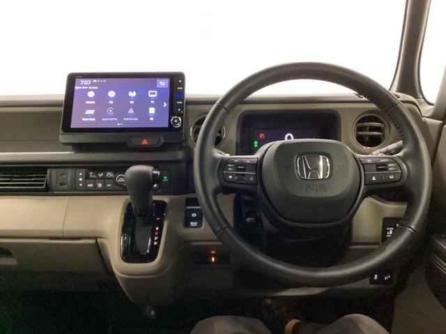 N-BOXジョイ ターボ ナビ Rカメラ ブルートゥース フルセグ LEDヘッド ETC車載器 オートエアコン 両側電動ドア クリアランスソナー パワーウィンドウ オートライト キーフリー シートヒーター スマートキー DVD(3枚目)