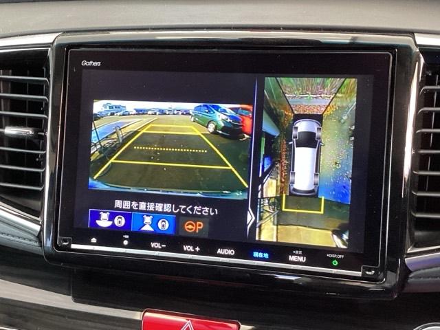 オデッセイハイブリッド ハイブリッドアブソルート・ホンダセンシング　純正メモリーナビ　パワーシート　ＥＴＣ　サイドカーテンエアバック　リアカメラ　Ｐシート　フルオートエアコン　ＡＢＳ　キーレス　ＶＳＡ　Ｗエアバッグ　ＬＥＤライト　３列シート　パワーウィンドウ　ナビＴＶ（12枚目）