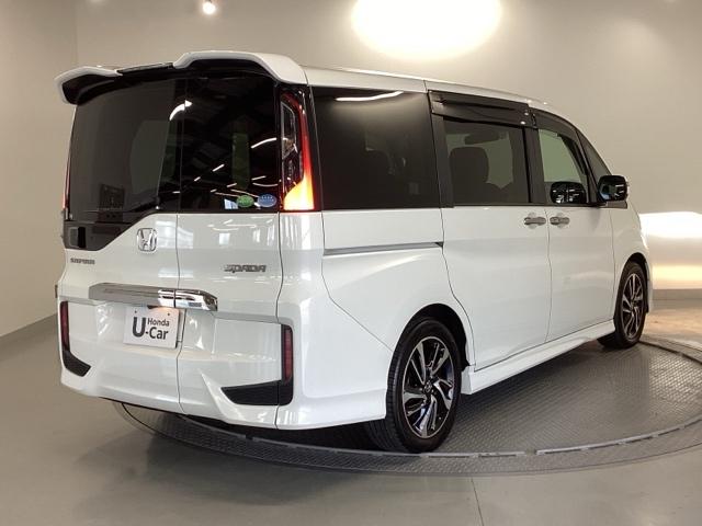 ステップワゴンスパーダ スパーダ・クールスピリットホンダセンシング　純正ナビ　フルセグ　リア席モニター　サイドエアバック　スマートキ　左右電動スライドドア　バックモニタ　地ＴＶ　ナビ＆ＴＶ　助手席エアバッグ　ＡＡＣ　横滑り防止機能　ターボ車　シートヒータ　ＡＢＳ（8枚目）