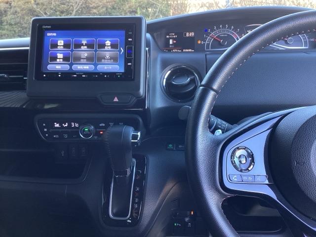 Ｎ－ＢＯＸカスタム Ｌターボ　メモリーナビ　ドラレコ　ＥＴＣ　リアカメラ　地デジチューナー　衝突軽減ブレーキサポート　ＬＥＤヘッドライ　アイドリングＳ　ターボエンジン　ＰＳ　カーテンエアバック　シートヒータ　エアバック　ＵＳＢ（6枚目）