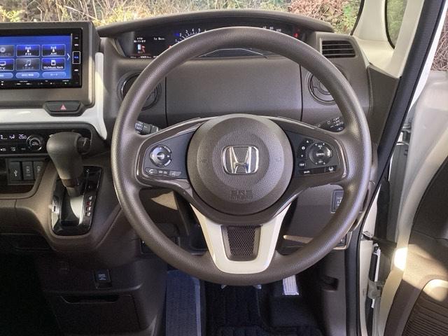 N-BOX L メモリーナビ フルセグ ドラレコ リアカメラ 衝突回避支援ブレーキ I-STOP PW パワステ Sヒーター スマ-トキ- Bカメ 地デジTV ナビ&TV 横滑り防止 LEDライト エアコン付き(3枚目)