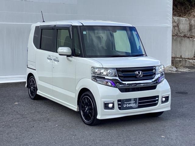 Ｎ－ＢＯＸカスタム ＧターボＳＳブラックスタイルパッケージ　メモリーナビ　ＥＴＣ　リアカメラ　シートヒーター　衝突軽減Ｂ　スマキー　Ｉストップ　リヤカメラ　セキュリティ　ＶＳＡ　整備記録簿　ナビＴＶ　オートクルーズ　ターボ　ＤＶＤ再生　キーフリー　パワステ（8枚目）