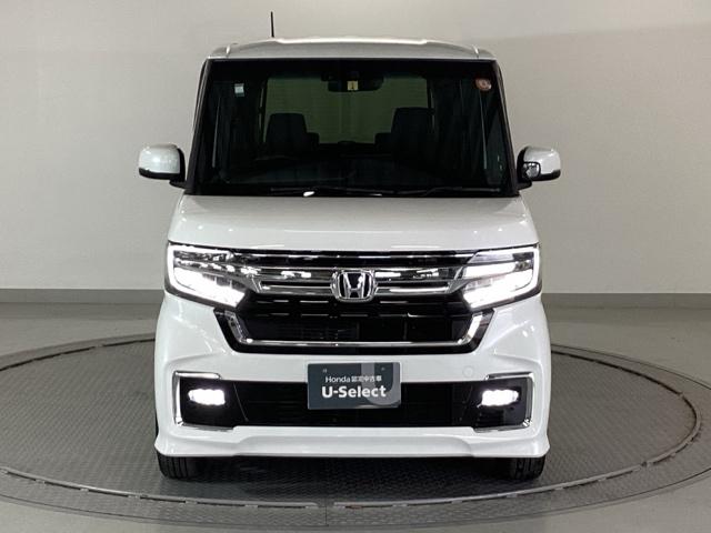 Ｎ－ＢＯＸカスタム Ｌ　純正メモリーナビ　ドラレコ　リアカメラ　両席エアバック　Ｂモニタ　ブレーキサポート　セキュリティー　ＬＥＤランプ　キーレスエントリー　記録簿　ＳＲＳ　横滑り防止機能　片側電動両側スライドドア　ＰＷ（6枚目）