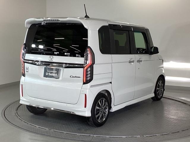 Ｎ－ＢＯＸカスタム Ｌ　純正メモリーナビ　ドラレコ　リアカメラ　両席エアバック　Ｂモニタ　ブレーキサポート　セキュリティー　ＬＥＤランプ　キーレスエントリー　記録簿　ＳＲＳ　横滑り防止機能　片側電動両側スライドドア　ＰＷ（8枚目）