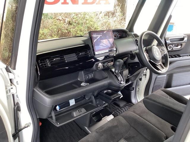 Ｎ－ＢＯＸカスタム Ｌ　純正メモリーナビ　ドラレコ　リアカメラ　両席エアバック　Ｂモニタ　ブレーキサポート　セキュリティー　ＬＥＤランプ　キーレスエントリー　記録簿　ＳＲＳ　横滑り防止機能　片側電動両側スライドドア　ＰＷ（34枚目）