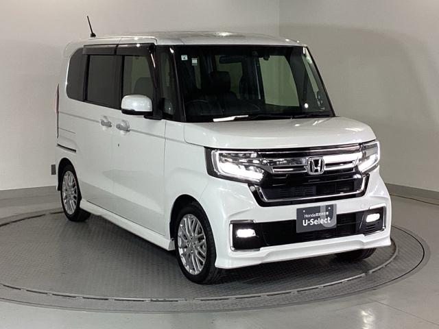 Ｎ－ＢＯＸカスタム Ｌターボ　メモリーナビ　ドラレコ　ＥＴＣ　リアカメラ　Ｗパワスラ　スマキ　プリクラッシュセーフティー　地デジ対応　後カメラ　シートＨ　ＥＳＣ　サイドエアバック　革シート　ＥＣＯＮ　ＵＳＢポート　ＤＶＤ再生可（8枚目）