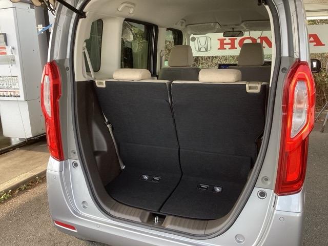 Ｎ－ＢＯＸ Ｇ　純正ナビ　フルセグ　リアカメラ　シティブレーキ　スマートキ－　セキュリティーアラーム　ＡＣ　ＤＶＤ再生可　キーフリー　ＬＥＤライト　クルコン　横滑り防止機能　Ｂカメラ　デュアルエアバッグ　ベンチシート（21枚目）