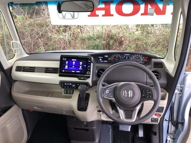 Ｎ－ＢＯＸ Ｇ・Ｌホンダセンシング　メモリーナビ　ドラレコ　ＥＴＣ　リアカメラ　ベンチＳ　記録簿付き　スマートキープッシュスタート　Ｄレコ　両側スライド片側電動　ＤＶＤ可　ＰＳ　Ｓヒーター　ＵＳＢ接続　キーフリー　フルセグＴＶ　ＬＥＤ（2枚目）