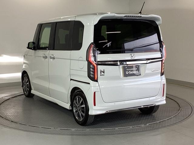 N-BOXカスタム L 純正メモリーナビ ドラレコ リアカメラ 両席エアバック 左右電動スライドドア Bモニタ ブレーキサポート セキュリティー LEDランプ キーレスエントリー 記録簿 SRS 横滑り防止機能 スマートキ(27枚目)