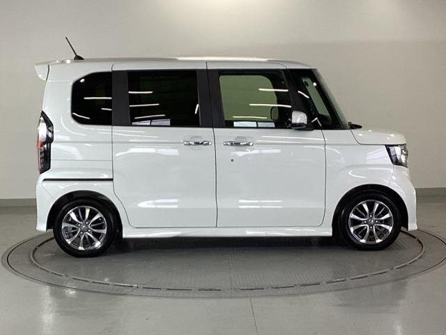 N-BOXカスタム L 純正メモリーナビ ドラレコ リアカメラ 両席エアバック 左右電動スライドドア Bモニタ ブレーキサポート セキュリティー LEDランプ キーレスエントリー 記録簿 SRS 横滑り防止機能 スマートキ(32枚目)