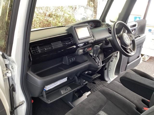 N-BOXカスタム L 純正メモリーナビ ドラレコ リアカメラ 両席エアバック 左右電動スライドドア Bモニタ ブレーキサポート セキュリティー LEDランプ キーレスエントリー 記録簿 SRS 横滑り防止機能 スマートキ(34枚目)